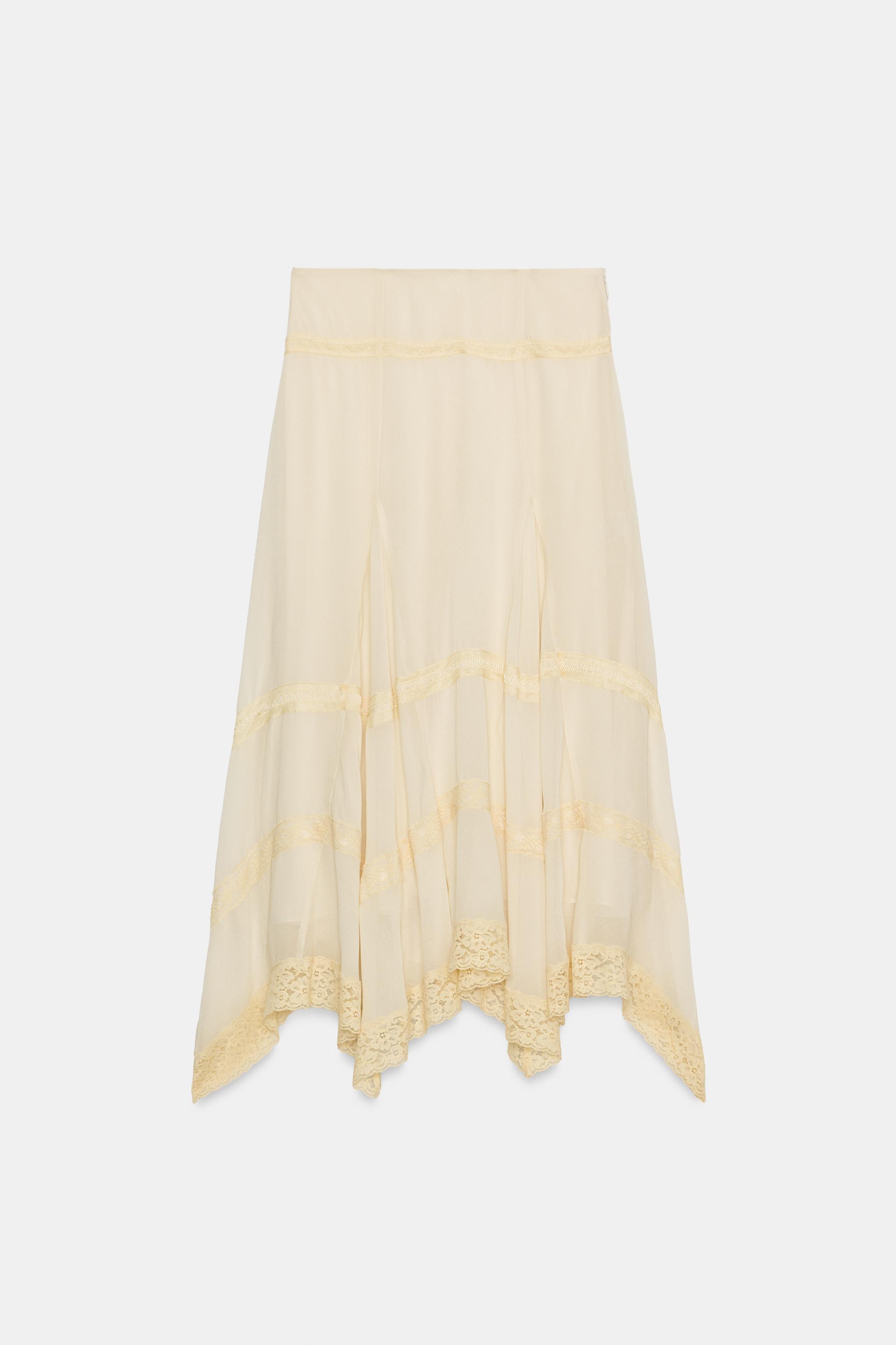 ZW COLLECTION COMBINATION LACE SKIRT
